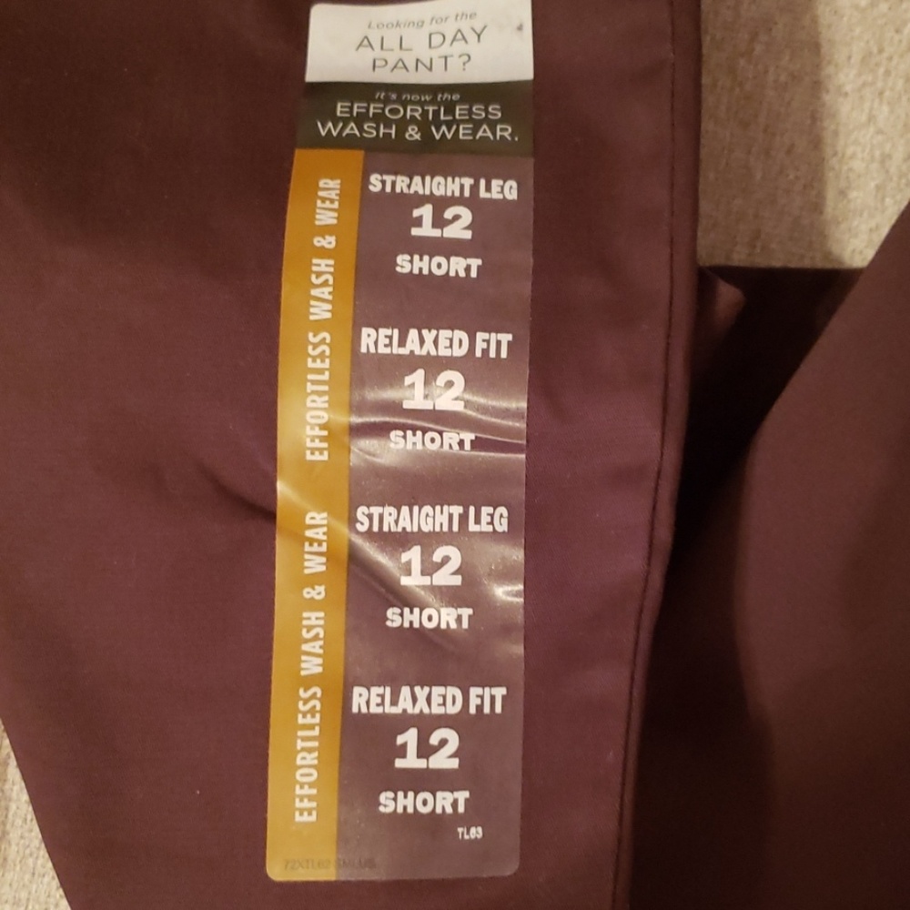 Women's Brown Lee Straight Leg Pants - Picture 5 of 5